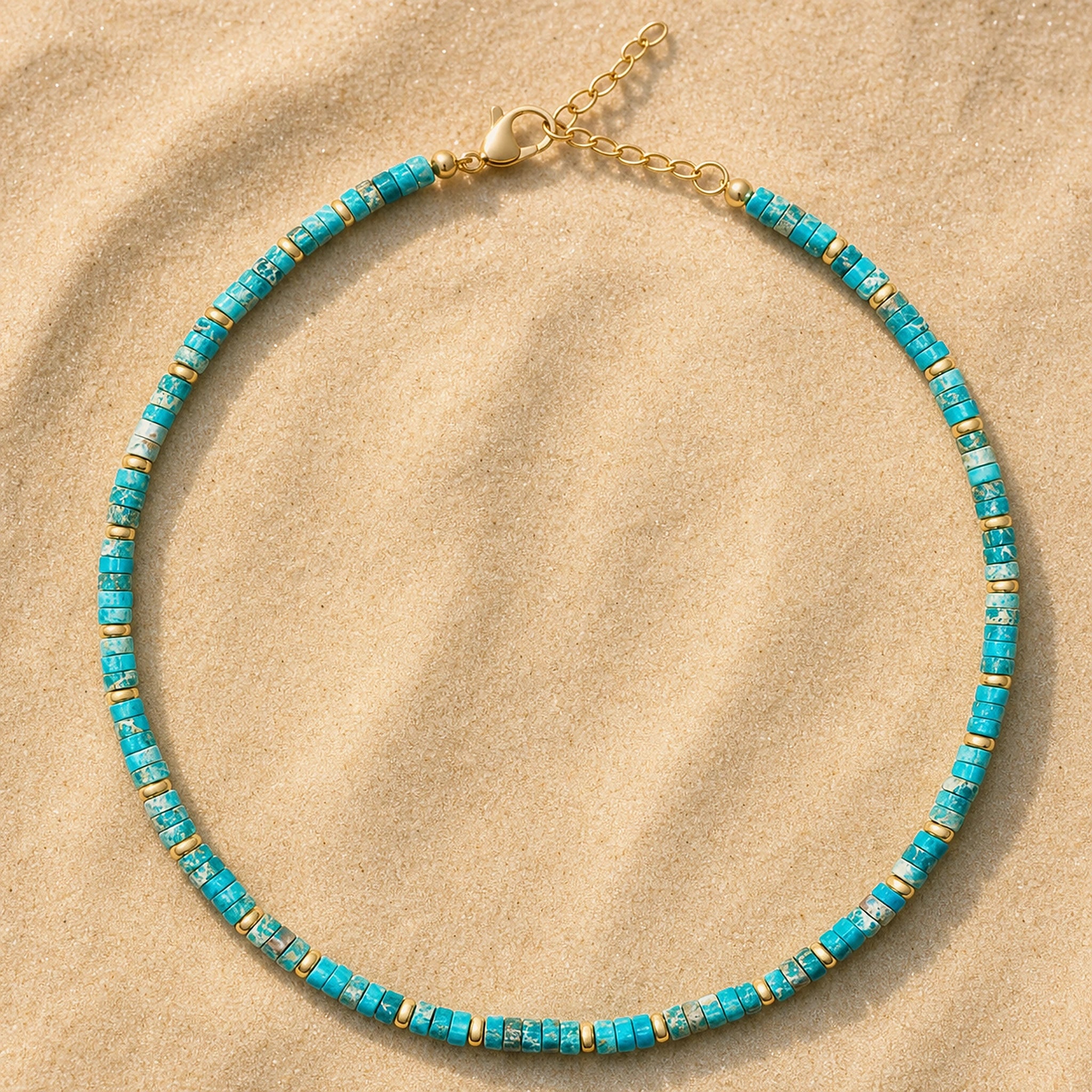 Talia Turquoise Gemstone Choker