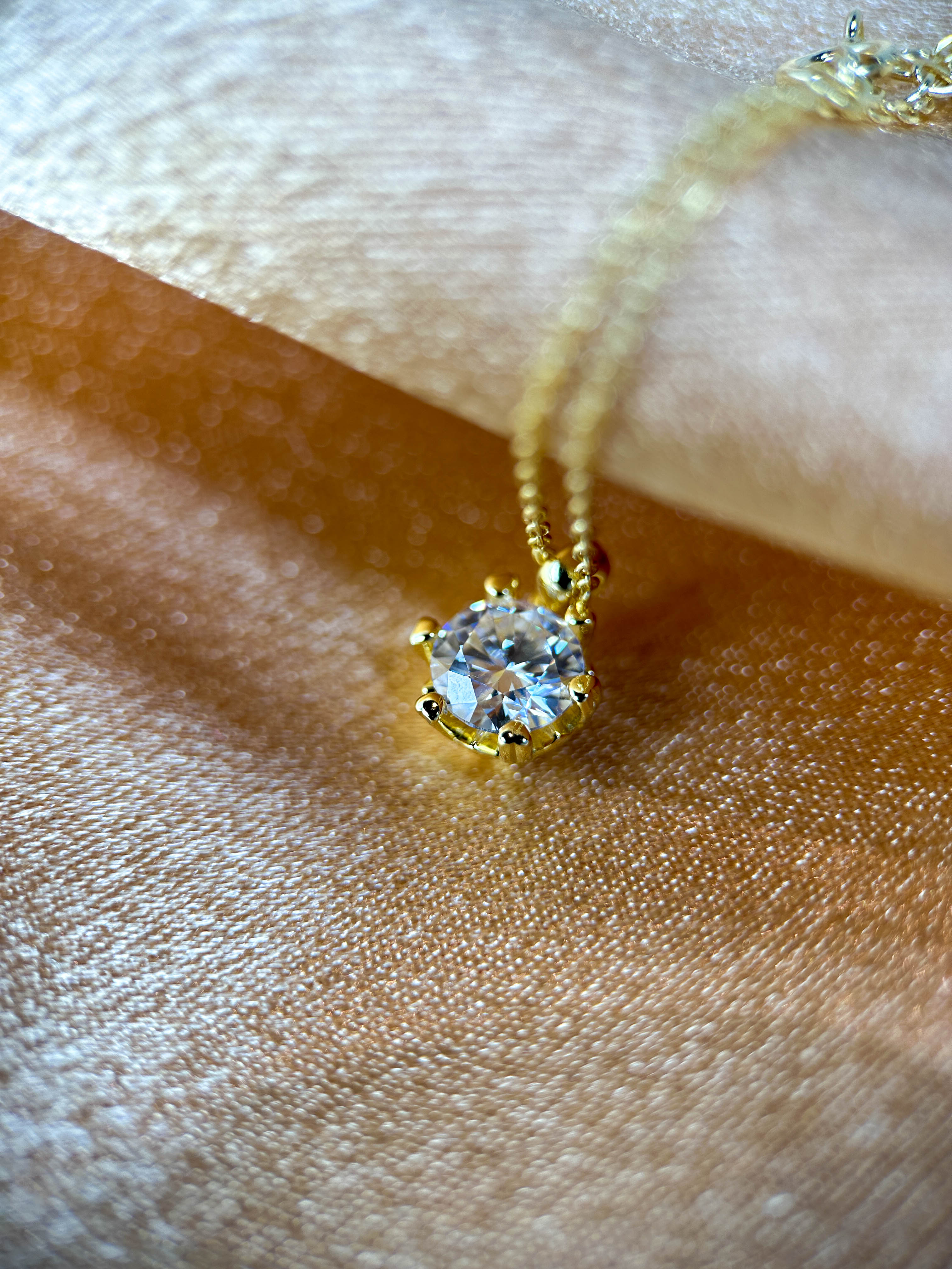 Radiance Redefined: The Allure of Moissanite Necklaces in Silver and Gold Plated Settings