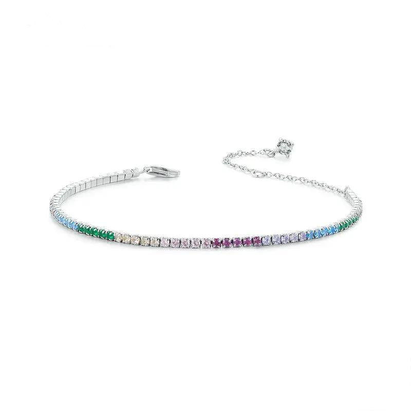 Multicolour Tennis Bracelet