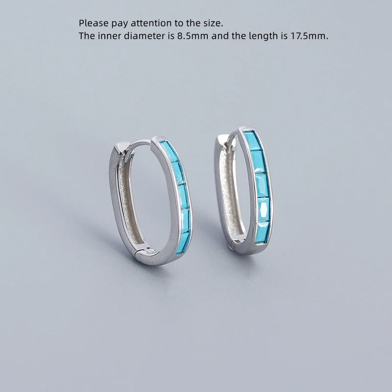 Geometric Hoop Earrings