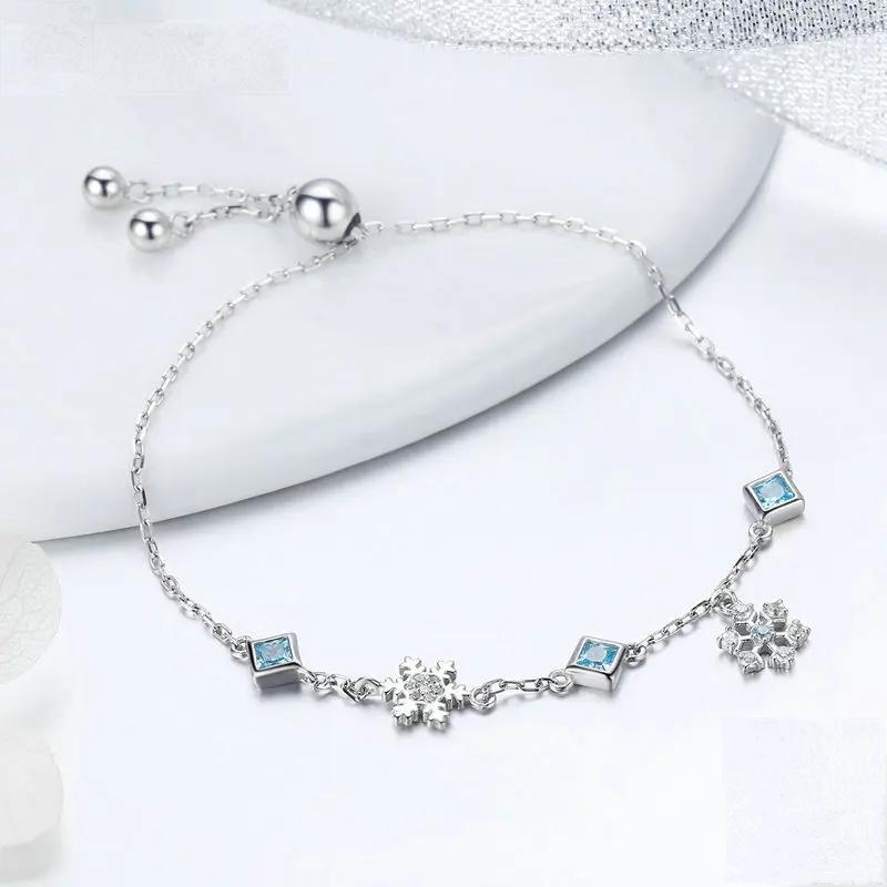 Snowflake Silver Bracelet