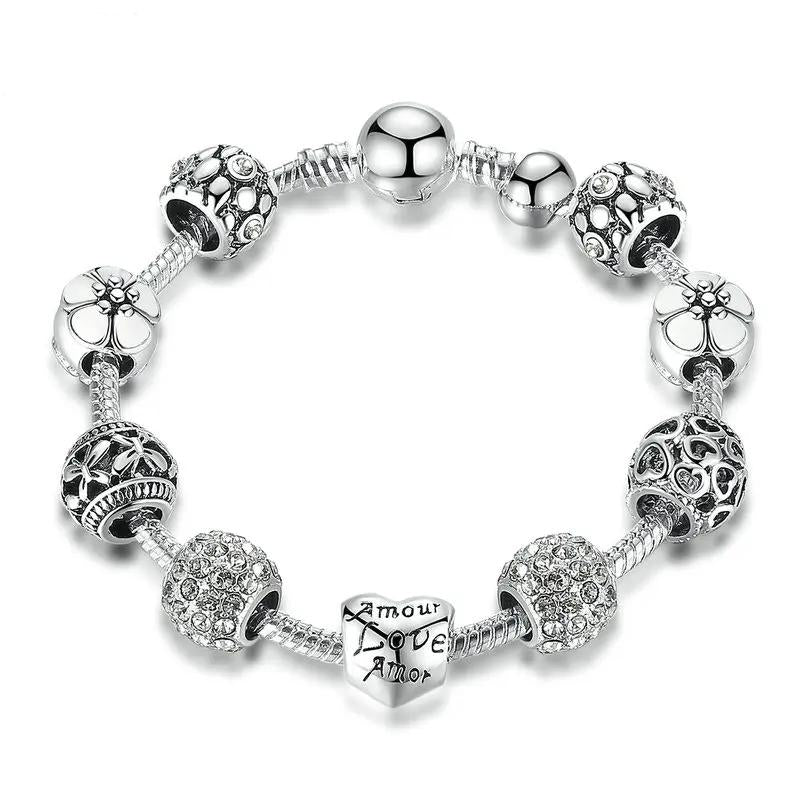 Charm Silver Bracelet